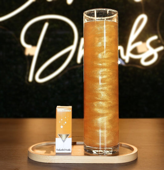 Gold Edible Drink Shimmer