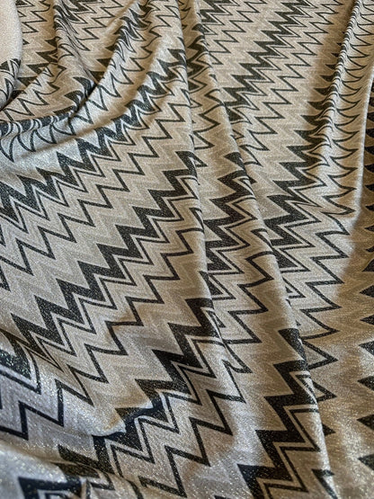Gold Lurex Glitter Fabric