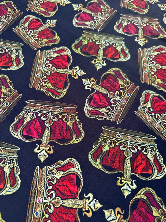 Golden Crown Fabric