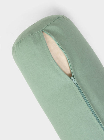 Yoga Studio Organic Cotton Buckwheat Lotus Meditation Bolster Cushion