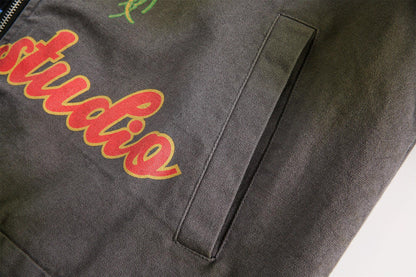 Graffiti Stitching Jacket