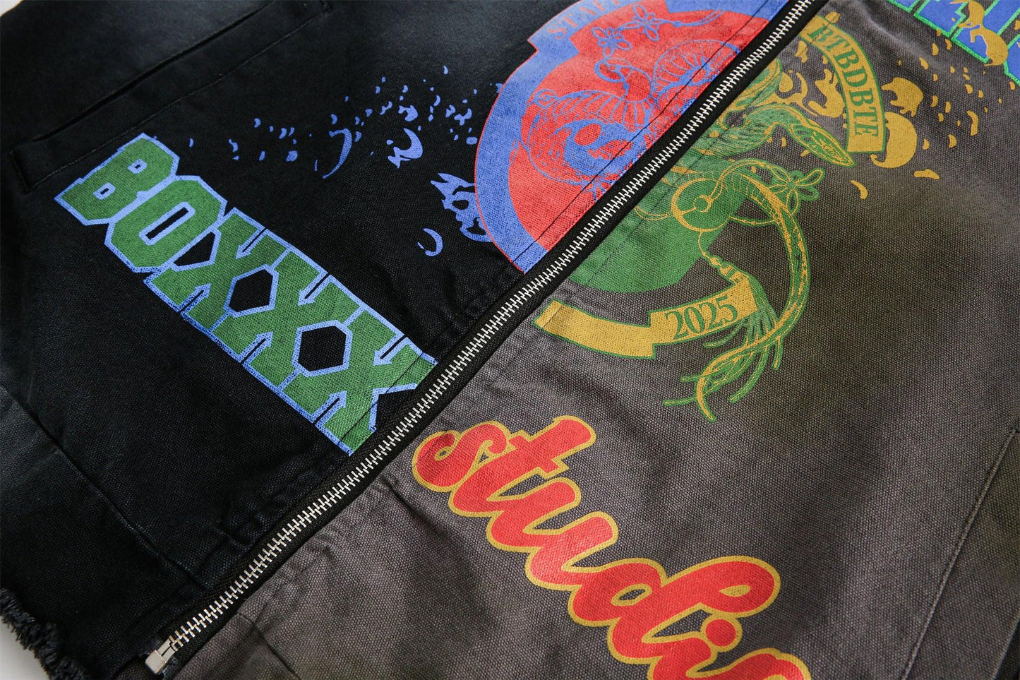 Graffiti Stitching Jacket