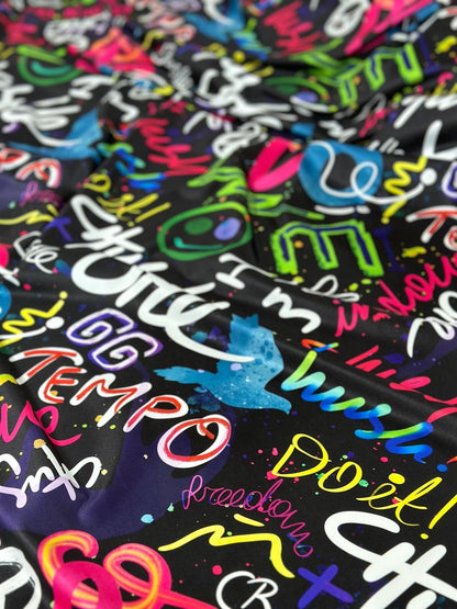 Graffiti Street Art Fabric