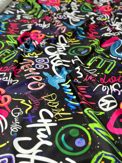 Graffiti Street Art Fabric