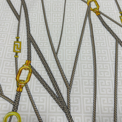 Greek Key Pattern Fabric