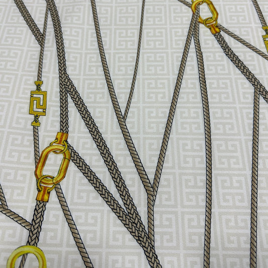 Greek Key Pattern Fabric