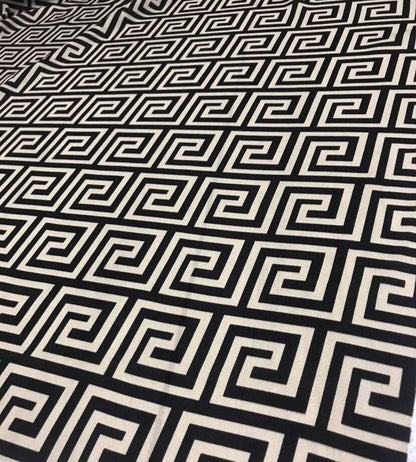 Greek Key Design Fabric