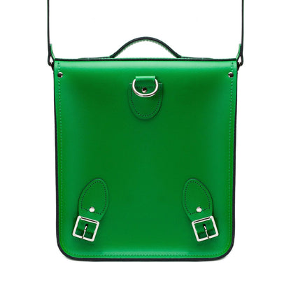 Handmade Leather City Backpack - Green