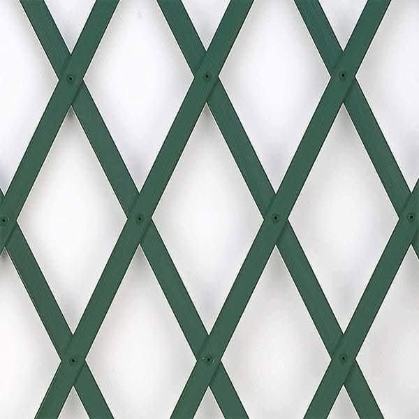 3 Pack Green Wooden Expanding Trellis (180 x 60 cm)