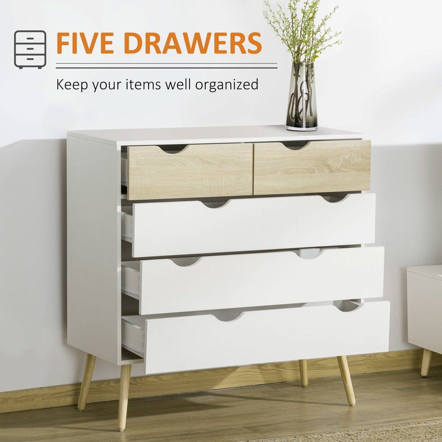 Nordic Style Chest Of Drawers