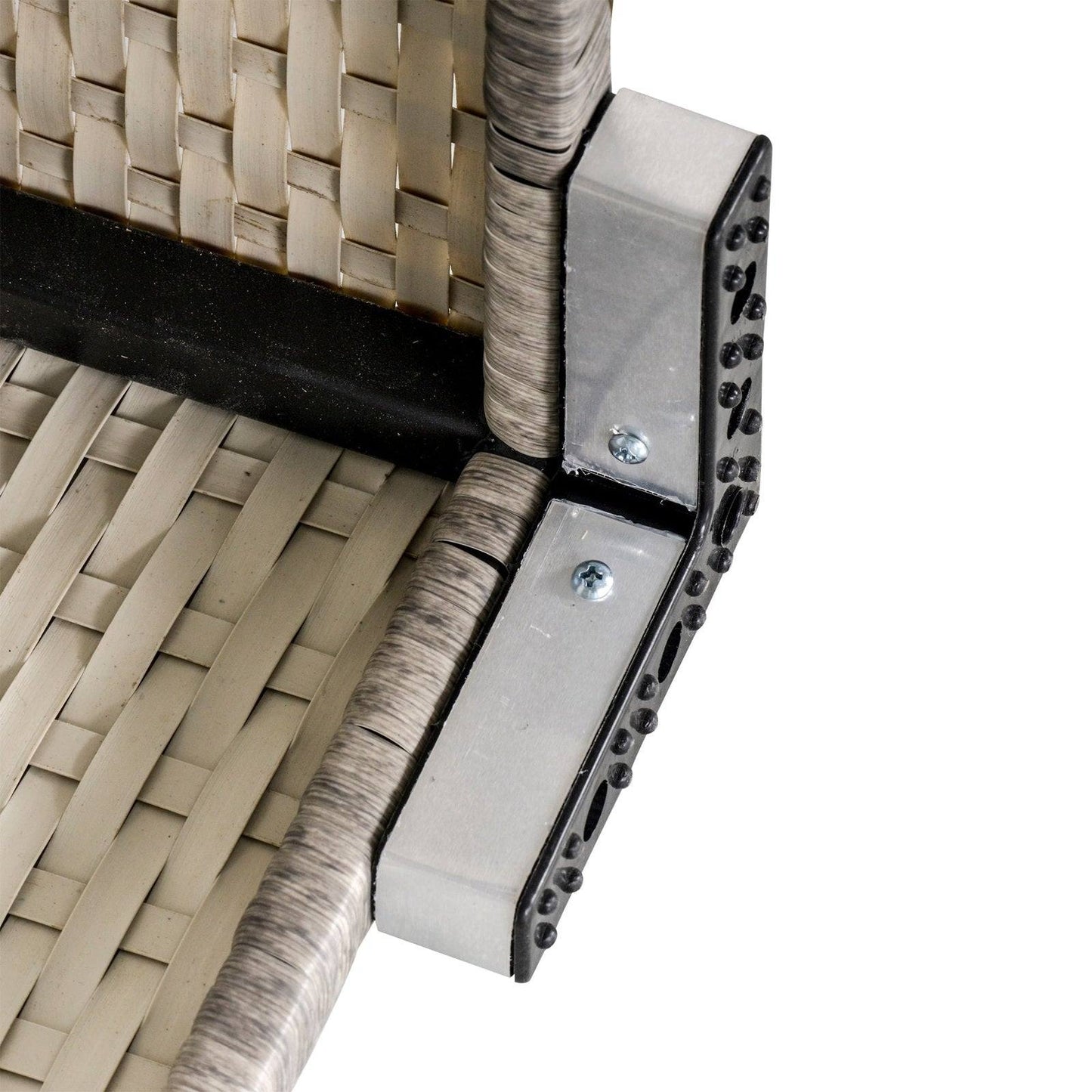 Square PE Wicker Rattan Table