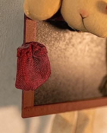 Novelty Hanging Christmas Reindeer with Chalkboard Christmas Decoration