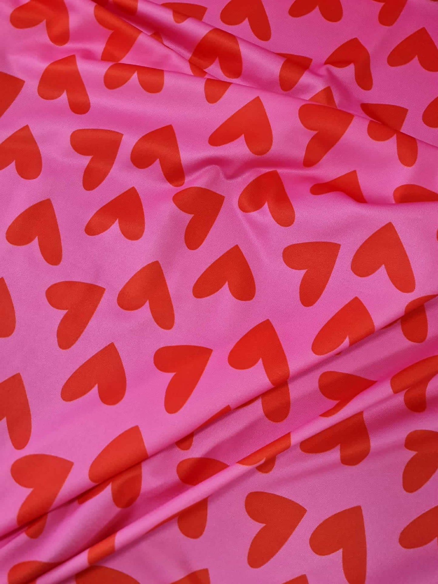 Heart Print Cotton Fabric