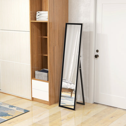 HOMCOM Floor Mirror Wall Mounted Leaning Standing Mirror 37 x 157cm