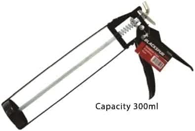 Heavy Duty Skeleton Caulking Gun - Extra Strong Metal Frame Flow