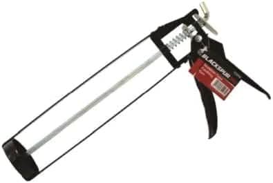 Heavy Duty Skeleton Caulking Gun - Extra Strong Metal Frame Flow