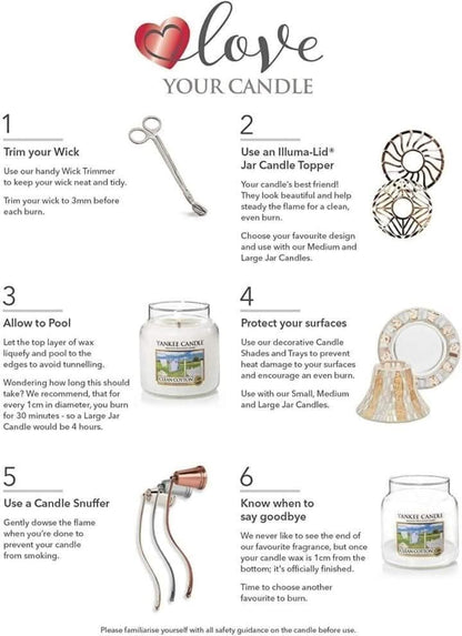 Tranquil Garden Large Yankee Candle Jar (623g)