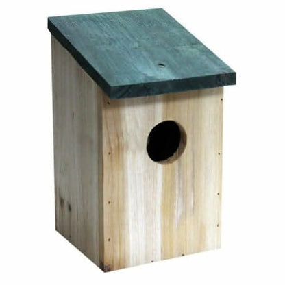 Wooden Bird Nesting Boxes x2