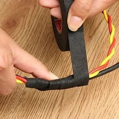 Heavy Duty Black Cloth Tape Waterproof Super Tough Duct Tape