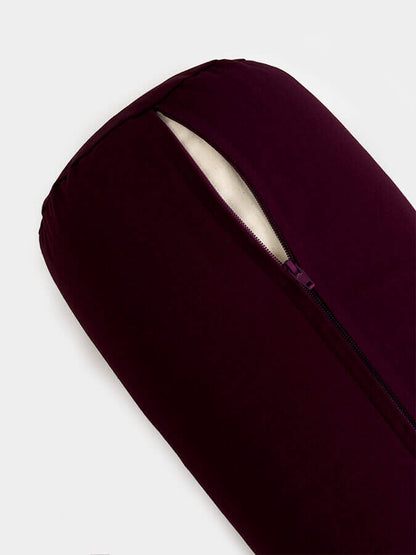 Yoga Studio Organic Cotton Buckwheat Lotus Meditation Bolster Cushion