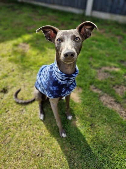 Fleece Vest - Blue & Orange