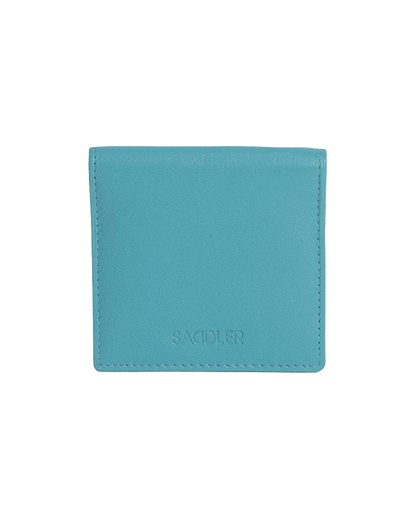 SADDLER POPPY Leather Square Mini Tray Purse