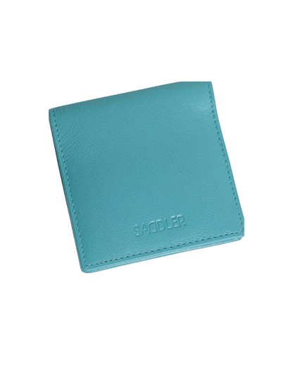 SADDLER POPPY Leather Square Mini Tray Purse