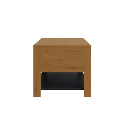 Leon Coffee Table Oak 1 Shelf