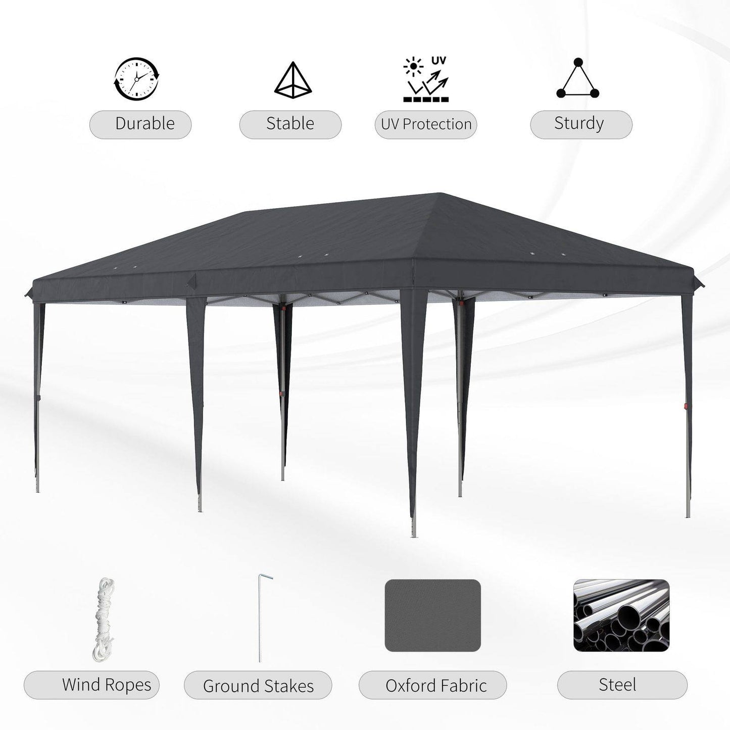 3 x 6 m Pop Up Gazebo