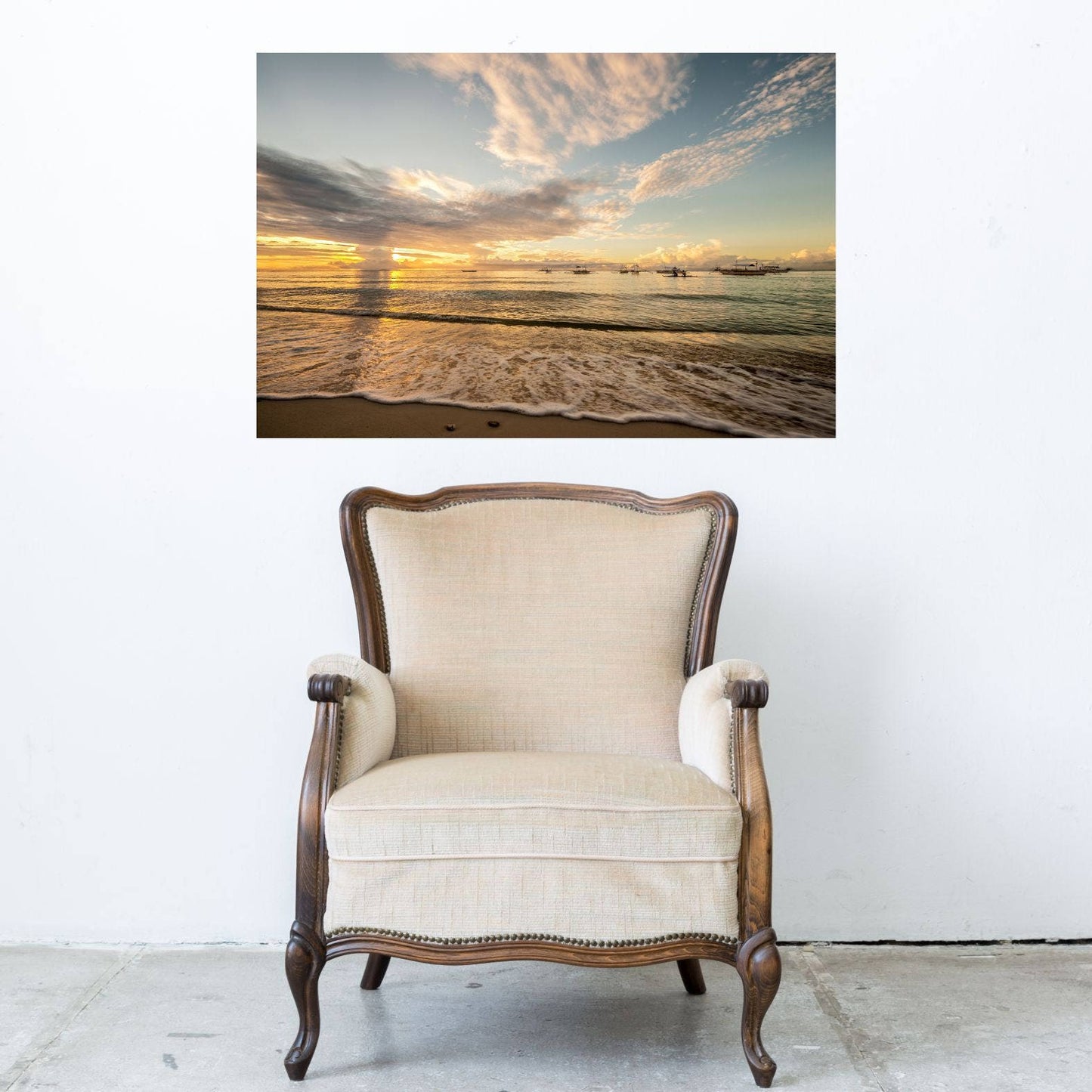 Turn Your Photo into a Wall Poster - Personalised Fabric Sticker