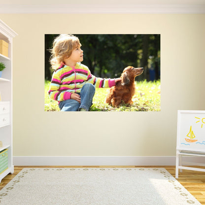 Turn Your Photo into a Wall Poster - Personalised Fabric Sticker