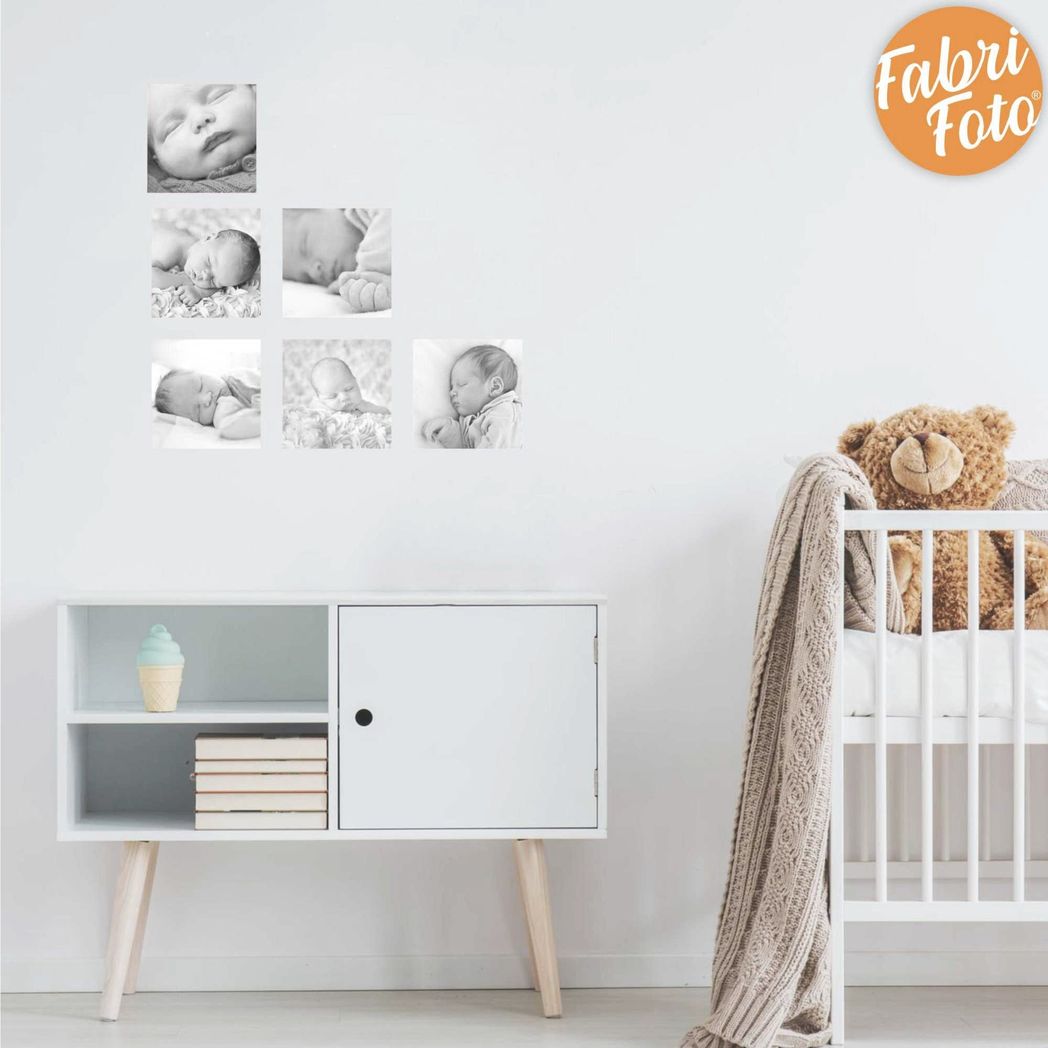 Father's Day Gift, Personalised Fabric Photo Wall Stickers