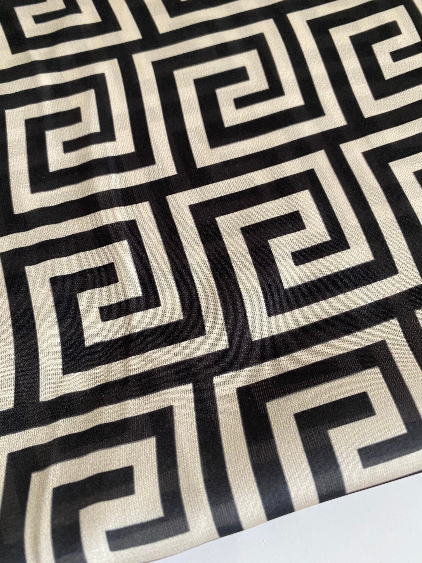 Greek Key Design Fabric