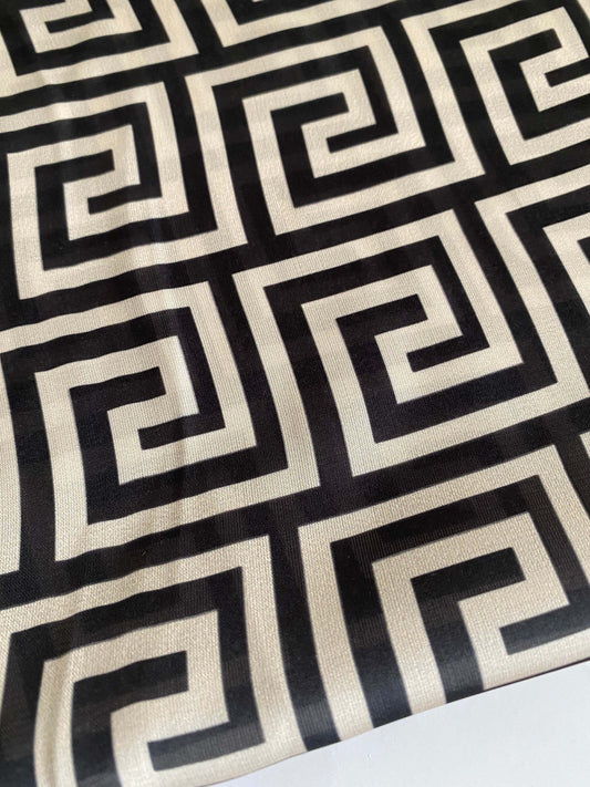 Greek Key Design Fabric
