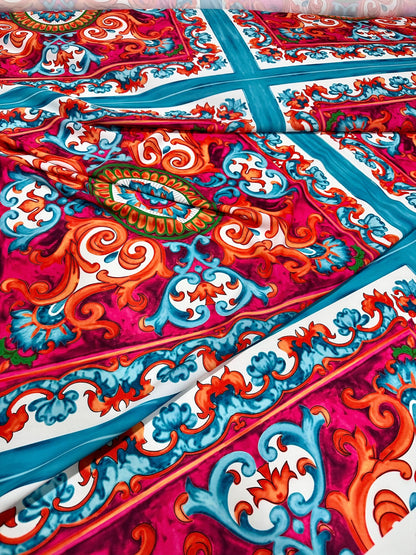 Sicilian Caretto Pattern Fabric
