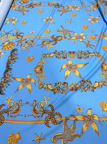 Sea Shell Pattern Fabric