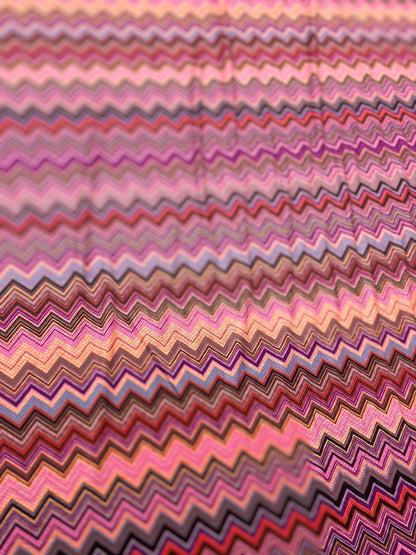 Zigzag Mesh Stretch Fabric