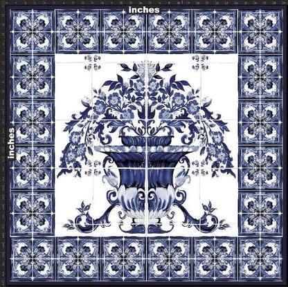 Majolica Floral Upholstery Fabric – Multiple Fabric Options, Sold by Metre