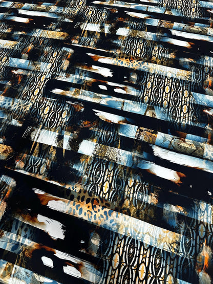 Abstract Animal Print Fabric
