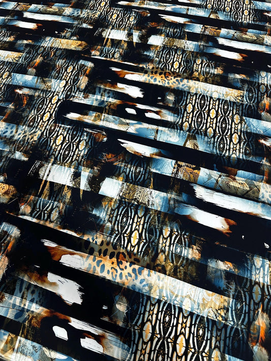 Abstract Animal Print Fabric