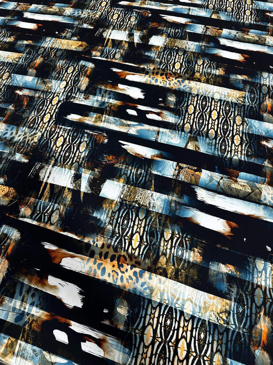 Abstract Animal Print Fabric