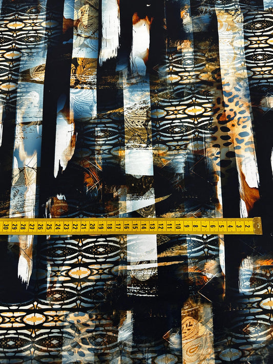Abstract Animal Print Fabric