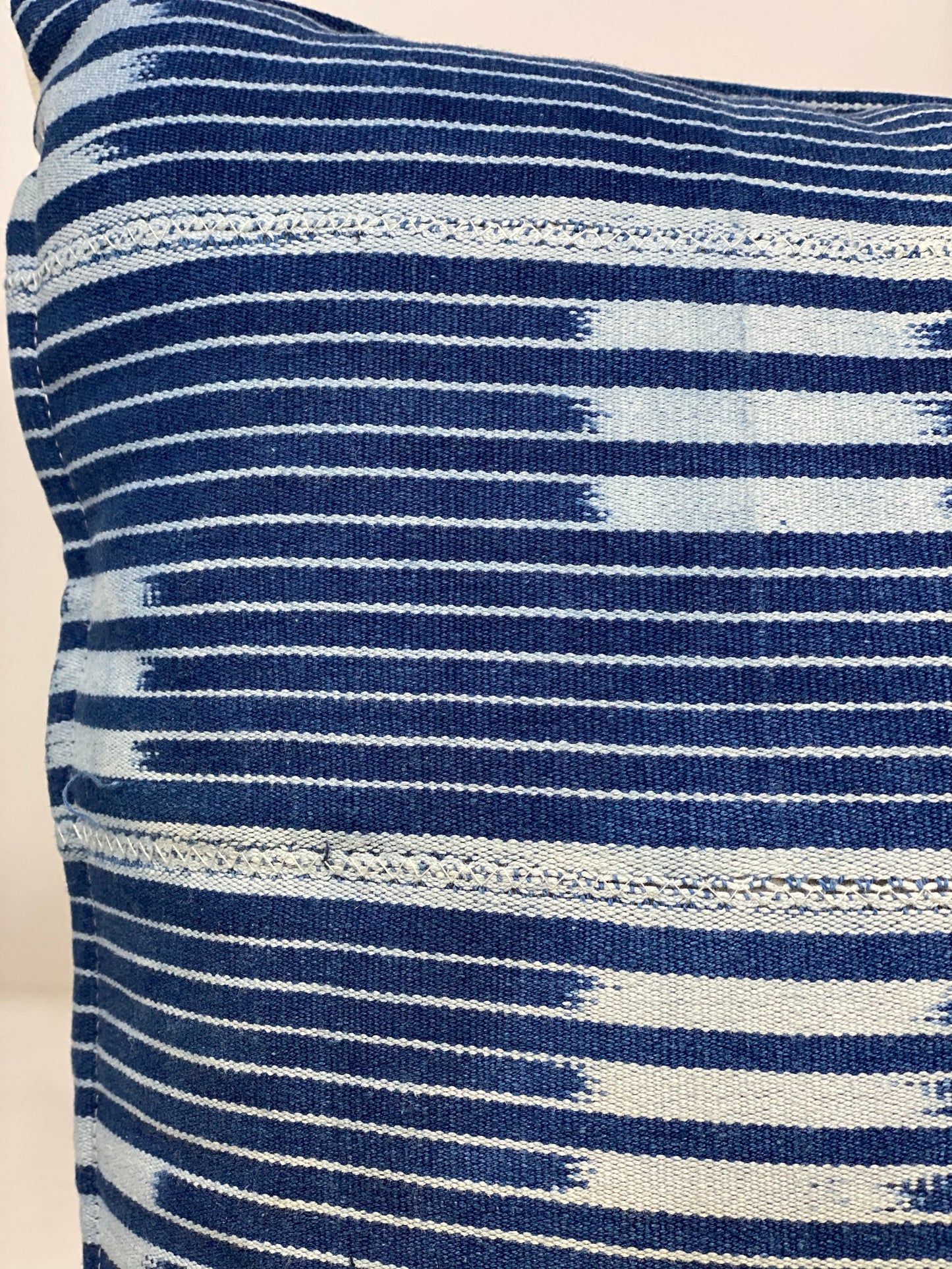 Indigo/Baule Cloth Cushions 50x50cm