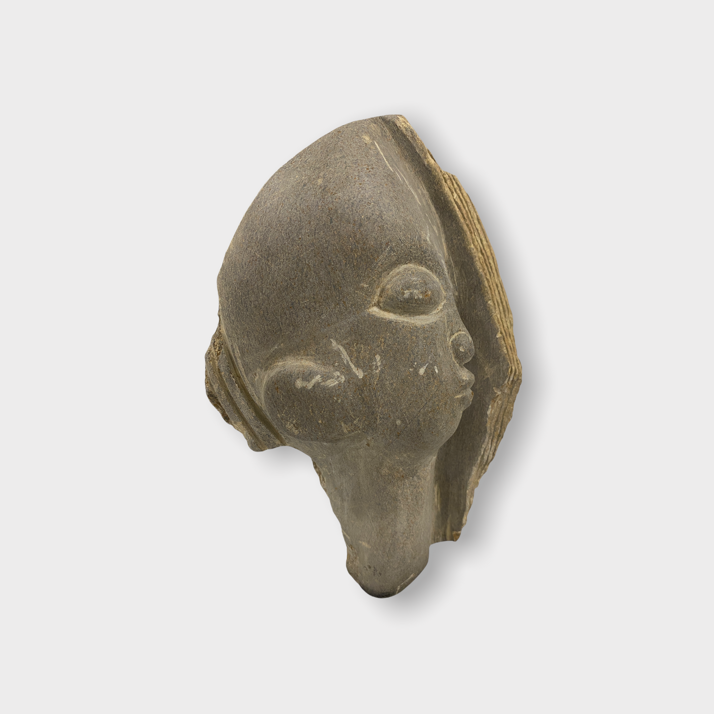 Stone head sculpture by Rizimu Chiwawa Zimbabwe (3003)