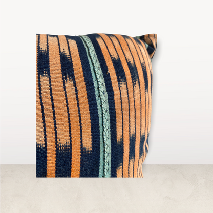 Indigo/Baule Cloth Cushions 50x50cm