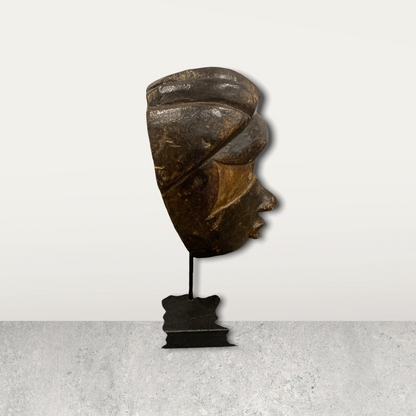 Small African mask on stands