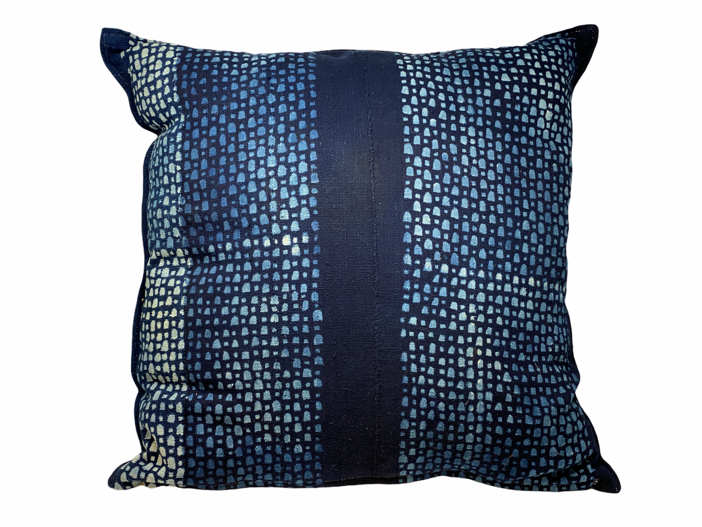 Indigo/Baule Cloth Cushions 60x60cm