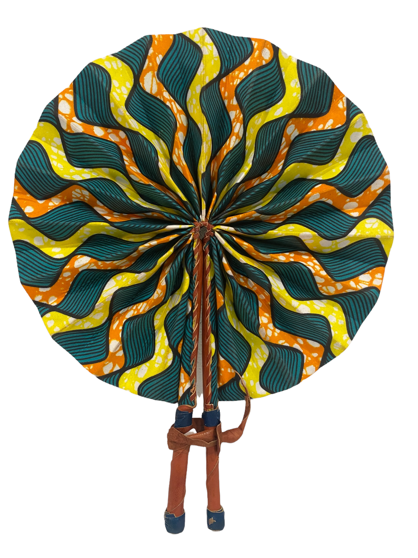 Ghana Fan - Green/orange (TR9.23)