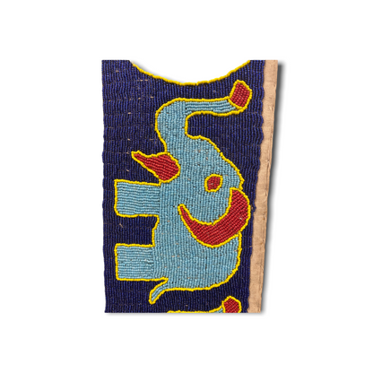 Yoruba Beaded Sash - Nigeria - Elephant (08)