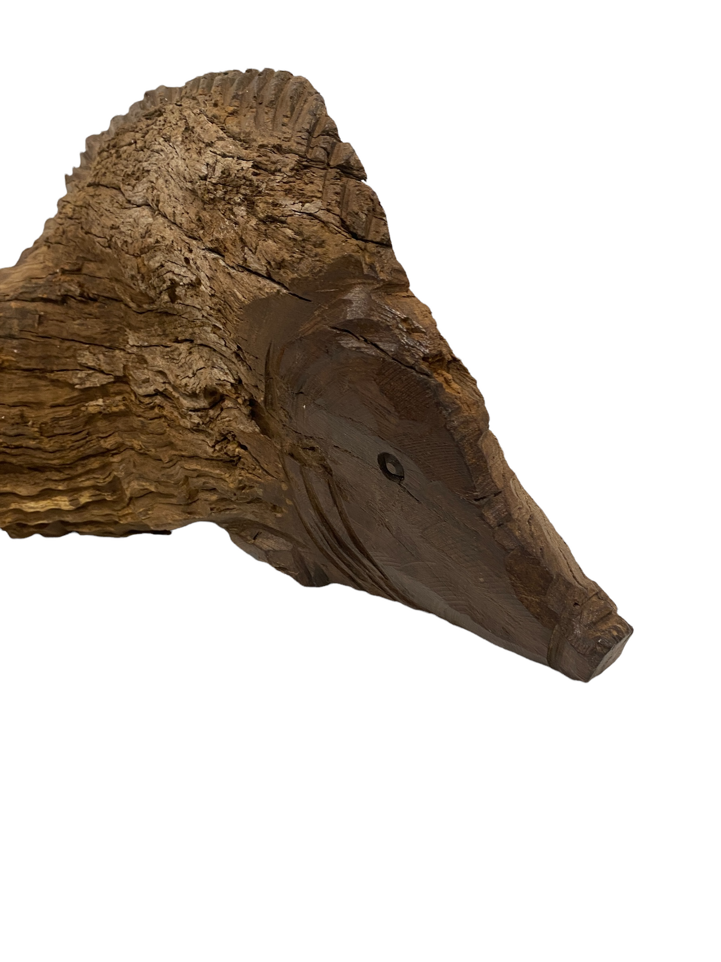 Driftwood Hand Carved Fish - (1304)